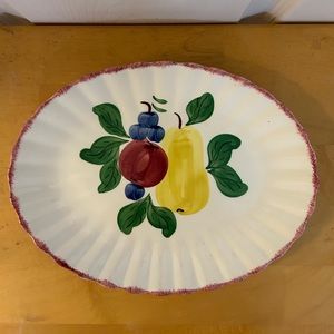 Blue Ridge “Fruit Salad” small platter